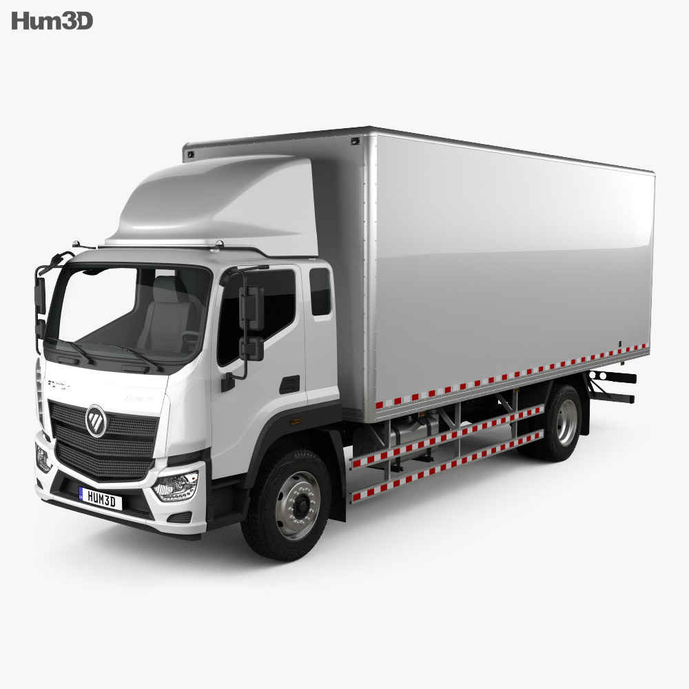 Foton Aumark S 箱式卡车 2020 3D模型