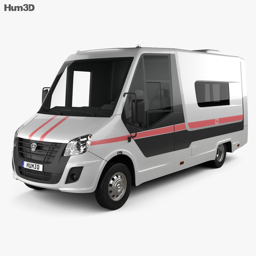 GAZ Gazelle Next Ambulância 2022 Modelo 3d