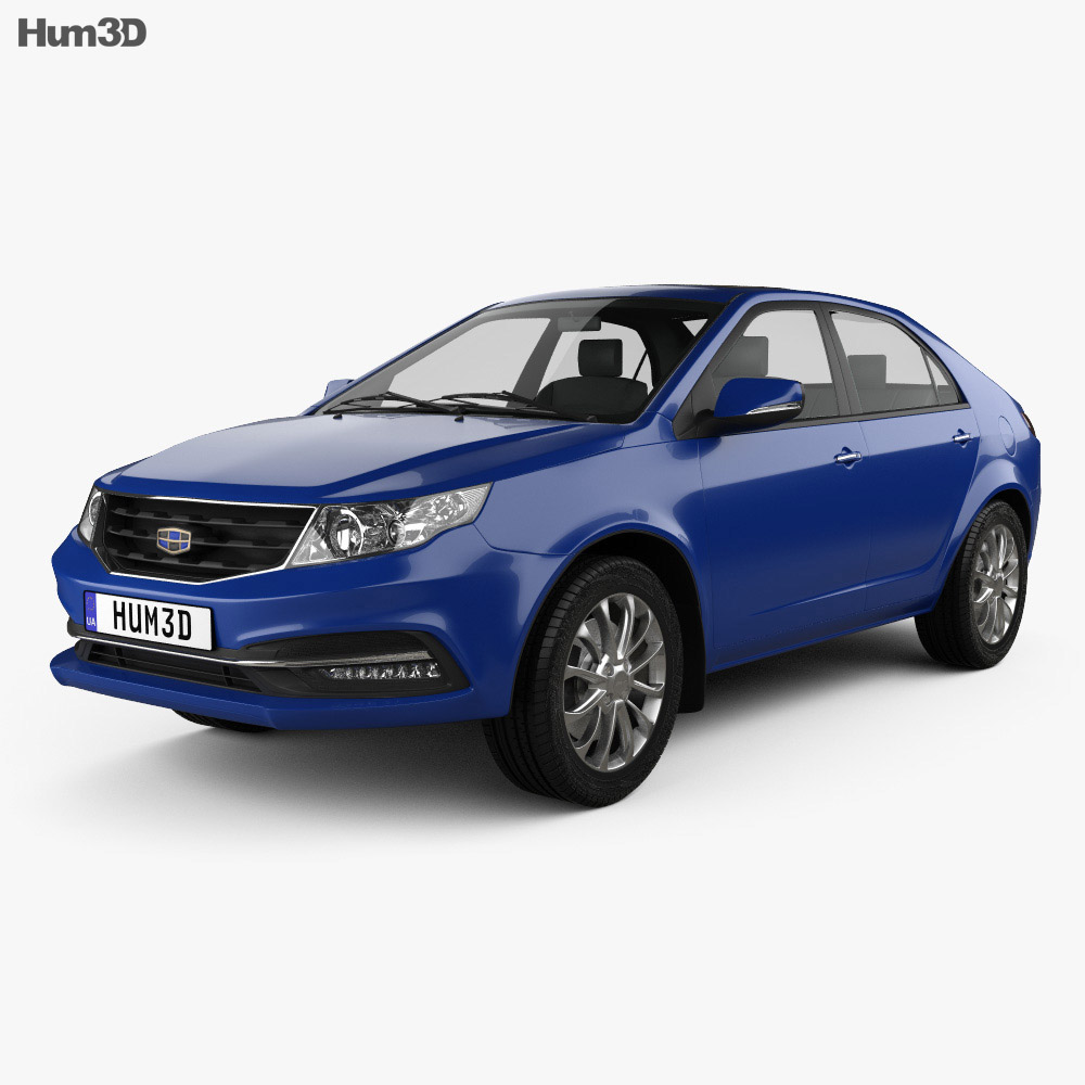 Geely GC7 Vision 2018 3d model