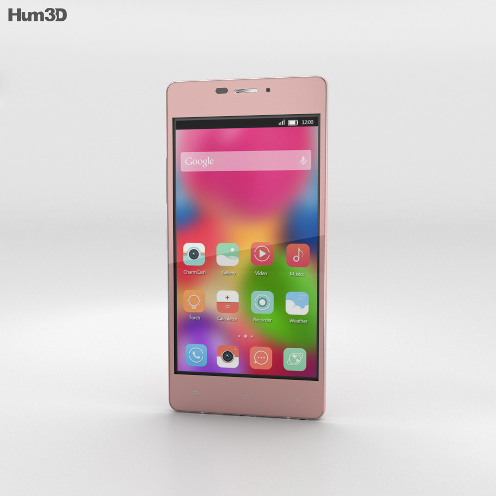 Gionee Elife S5.1 Pink 3D-Modell