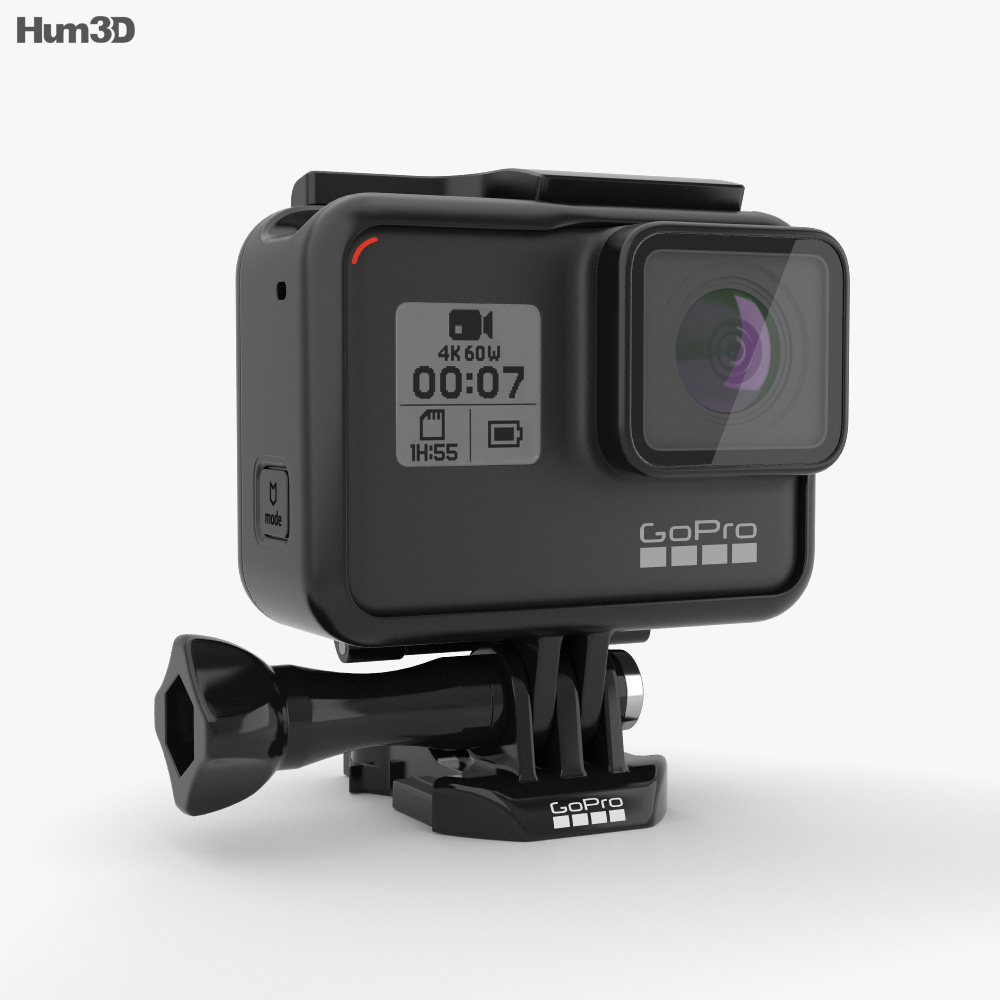 GoPro HERO7 Modello 3D