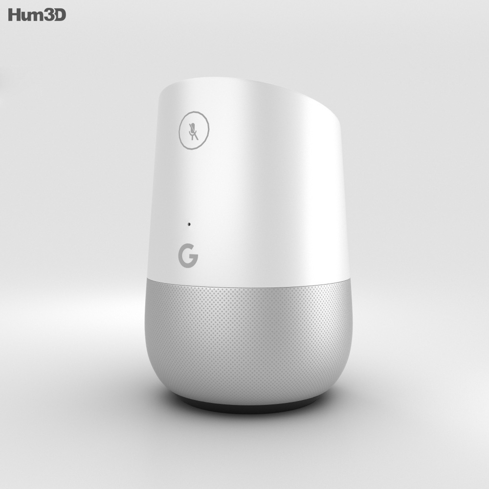 Google Home Speaker 3D 모델 