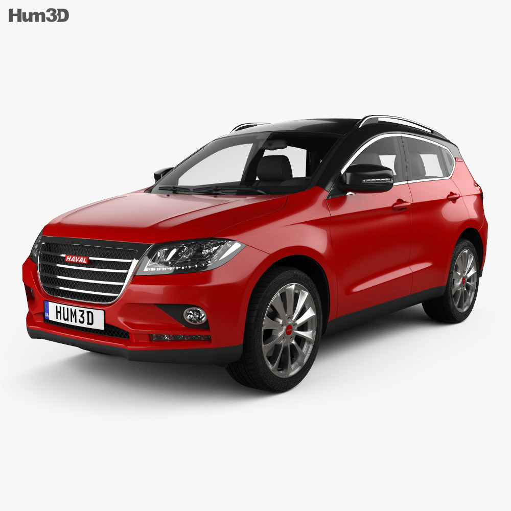 Great Wall Haval H2 2017 3D 모델 