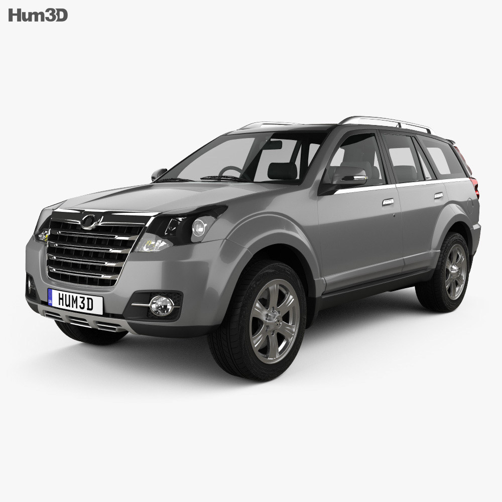 Great Wall Hover H3 2017 3D 모델 