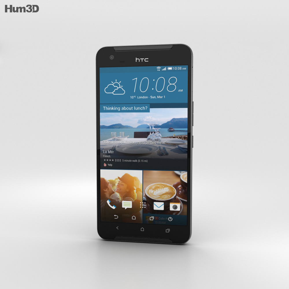 HTC One X9 Black 3d model