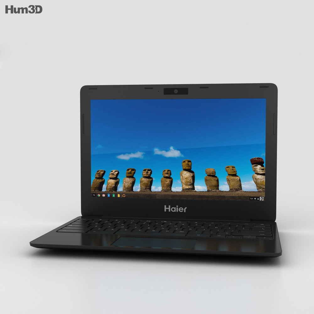 Haier Chromebook 11 Nero Modello 3D