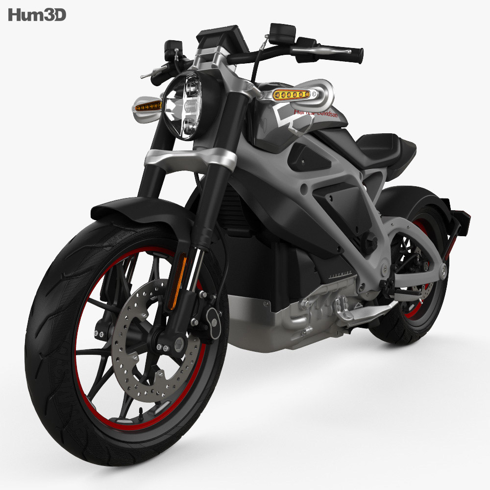 Harley-Davidson LiveWire 2014 Modelo 3d