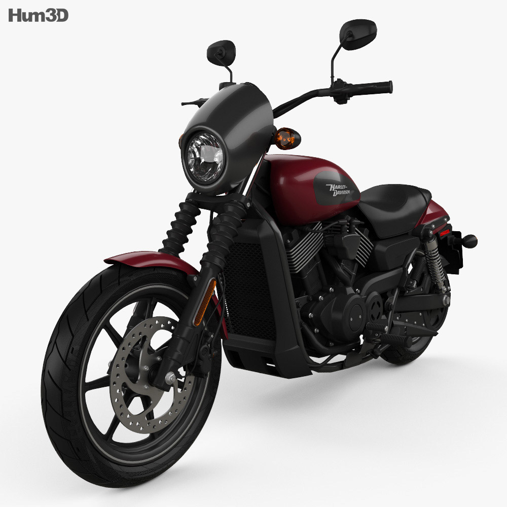 Harley-Davidson Street 750 2018 Modelo 3D