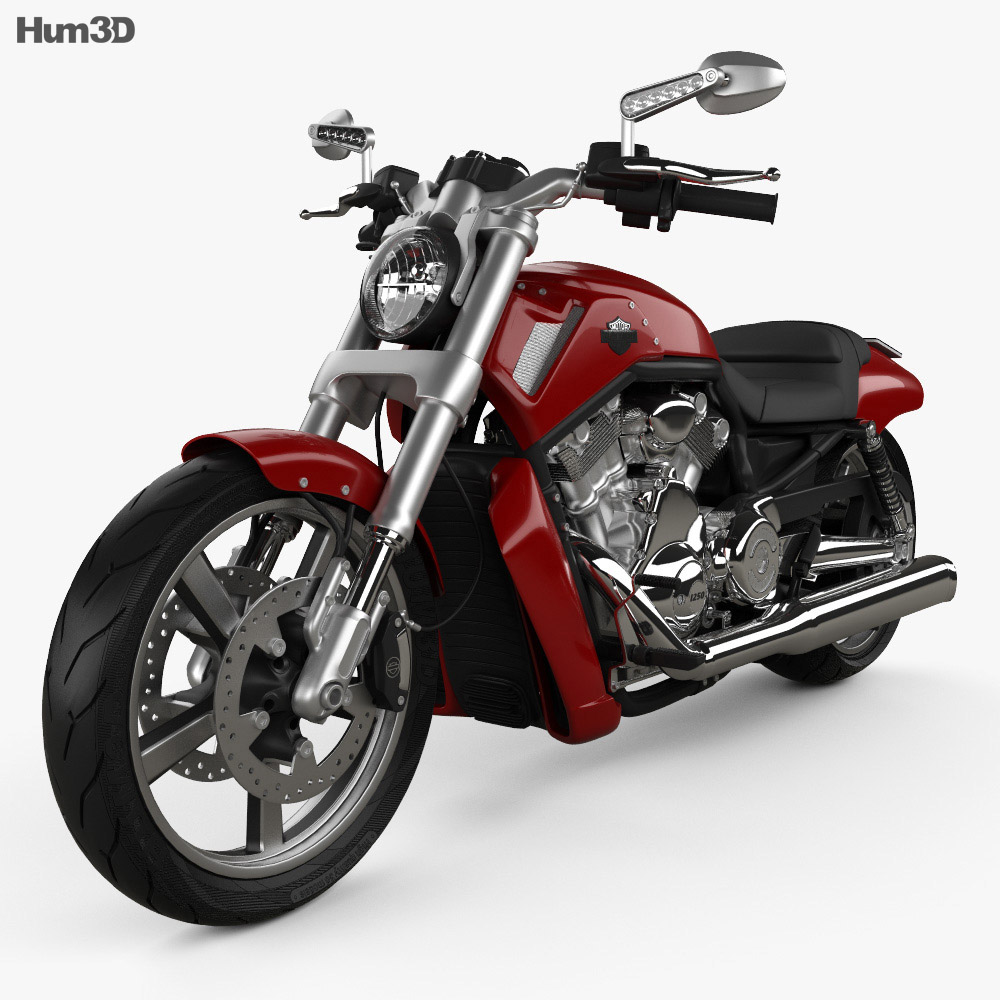 Harley-Davidson V-Rod Muscle 2010 3Dモデル