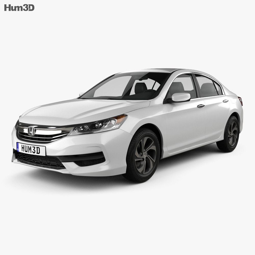 Honda Accord LX 2015 3d model