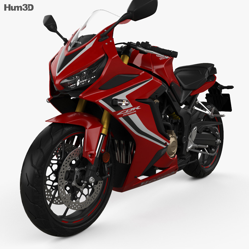 Honda CBR650R 2019 3D模型