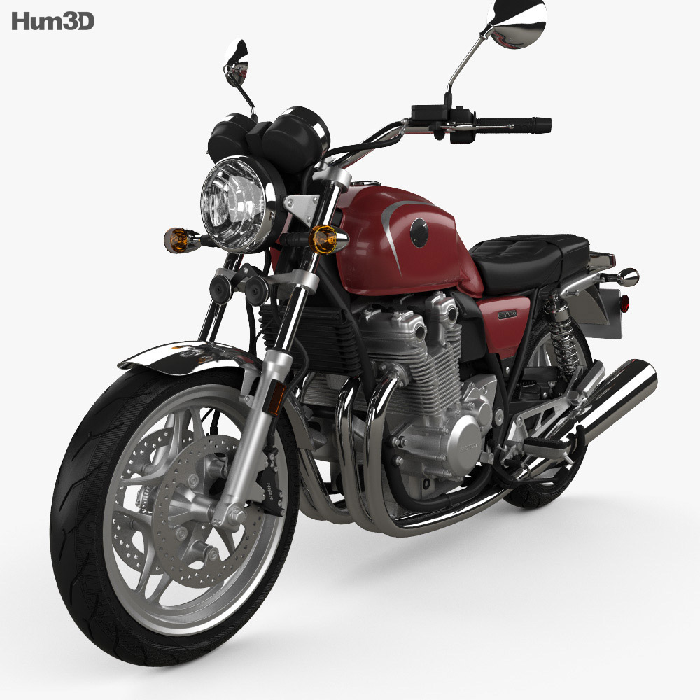 Honda CB 1100 2010 3D 모델 