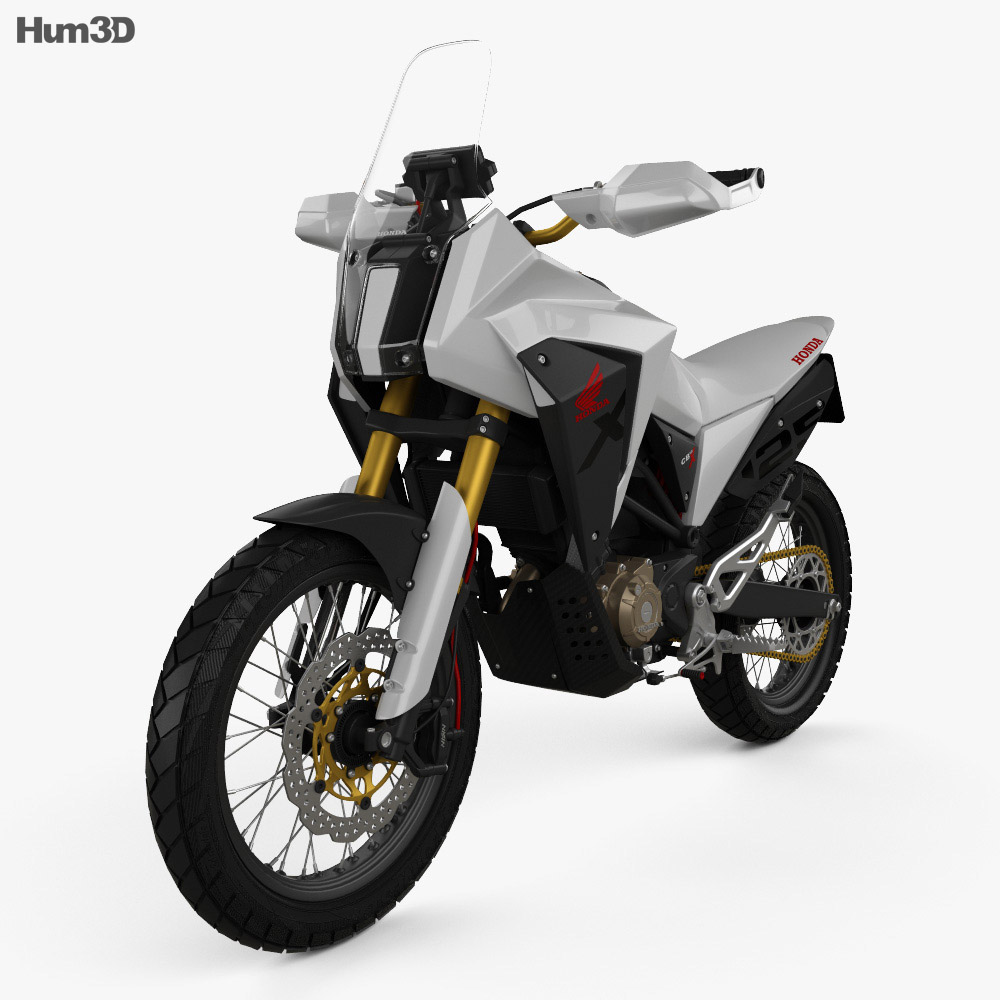 Honda CB125X 2018 Modelo 3D