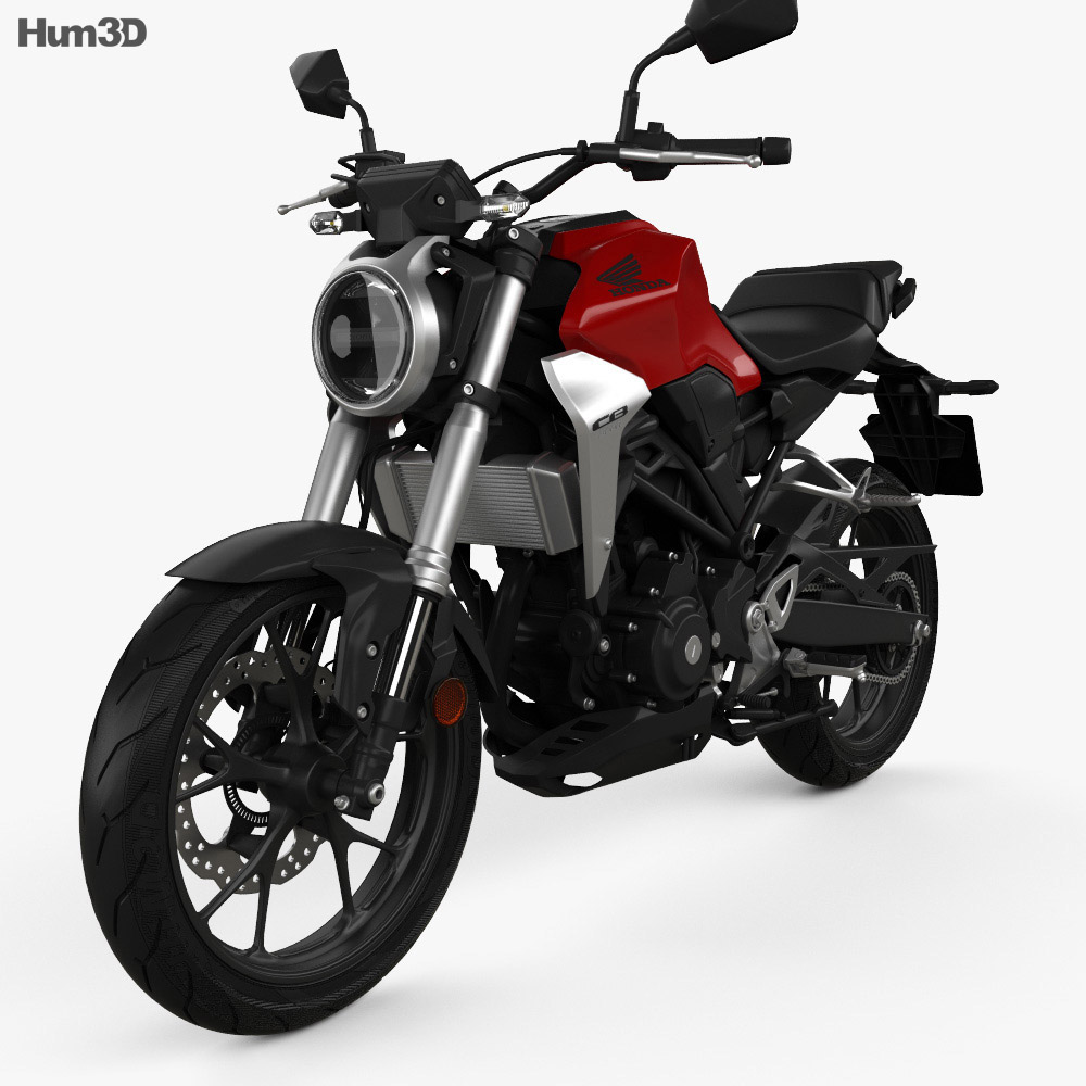 Honda CB300R 2018 3D 모델 