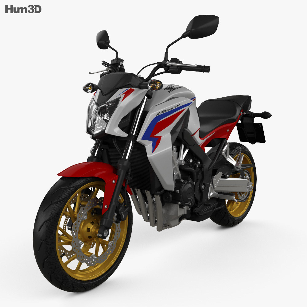 Honda CB 650F 2015 Modelo 3D