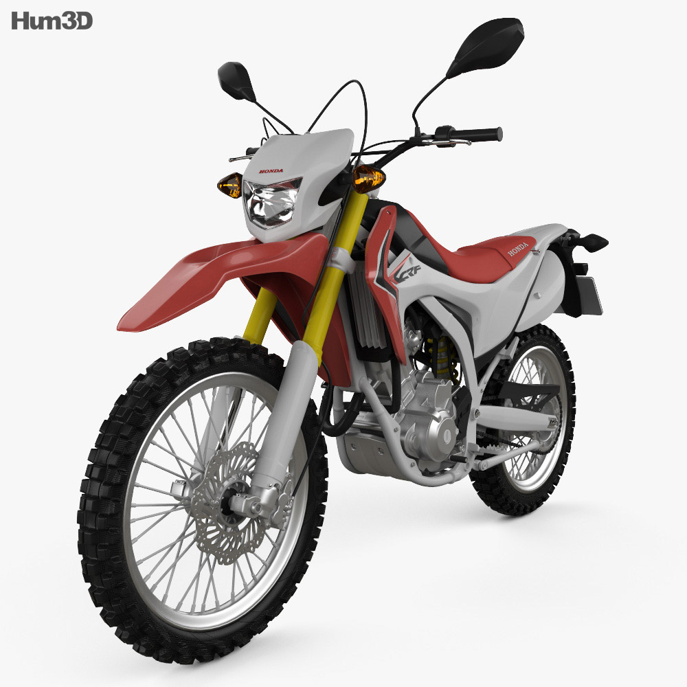 Honda CRF250L 2013 3D模型