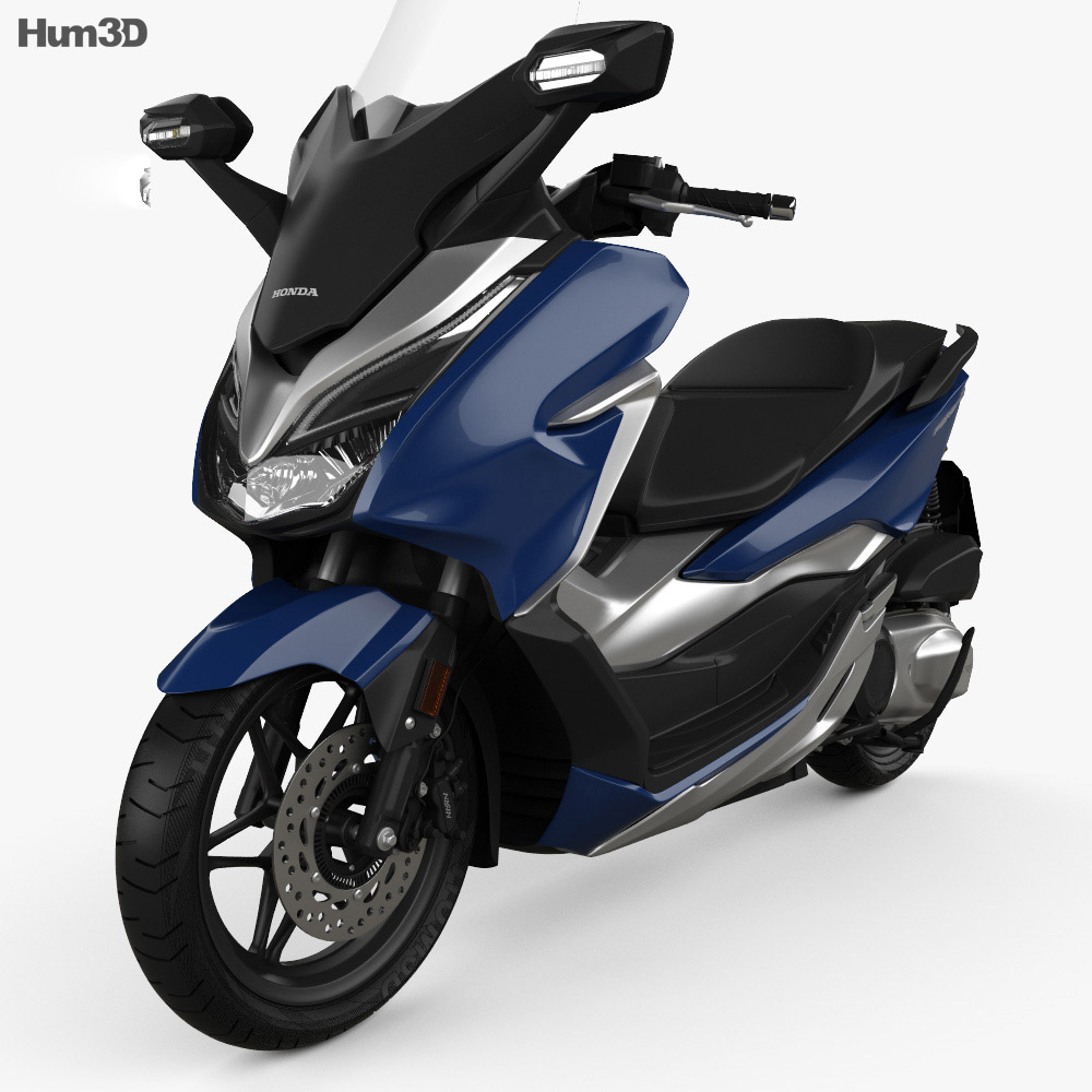 Honda Forza 300 2018 3Dモデル