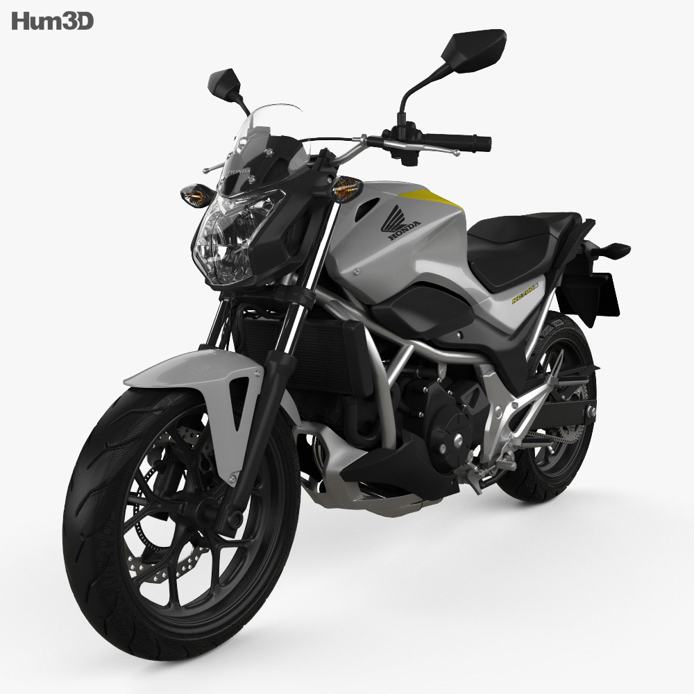 Honda NC700S 2014 3D 모델 