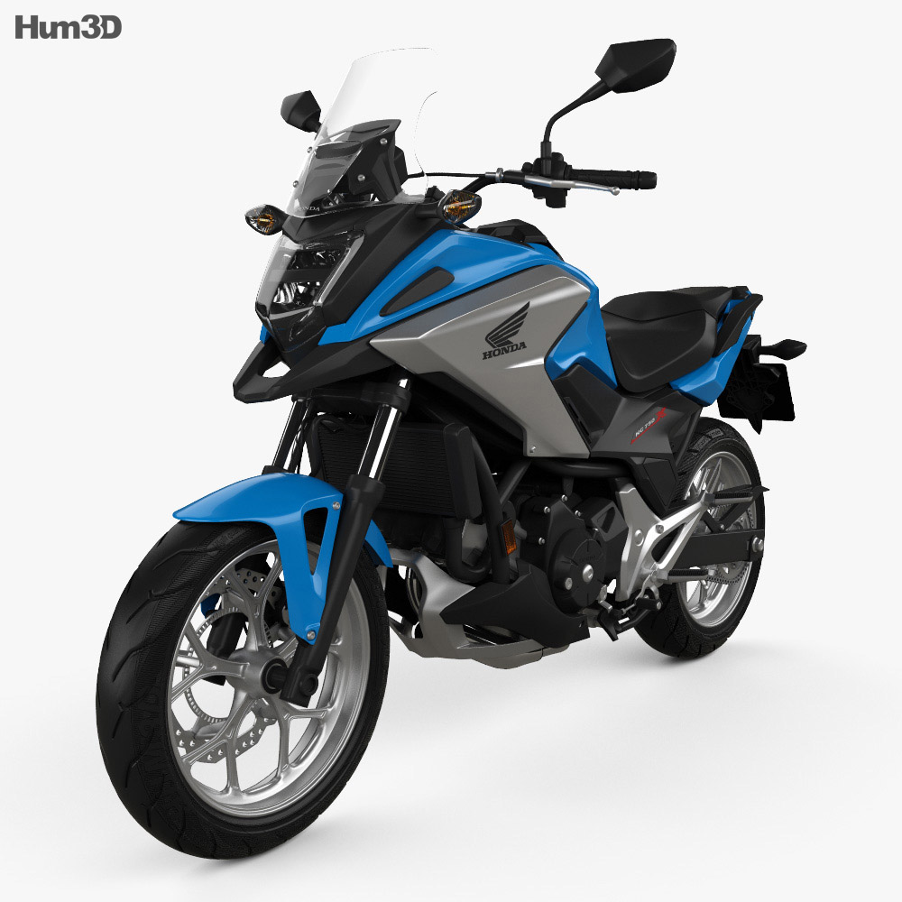 Honda NC750X 2016 3D模型