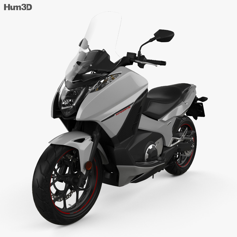 Honda NC750D INTEGRA ABS DCT 2019 3D模型