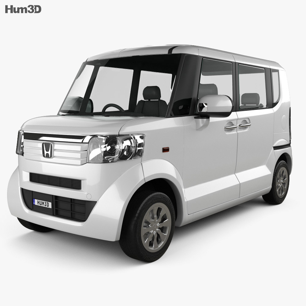 Honda N Box plus JF1 2014 3D模型