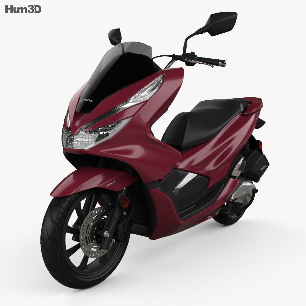 Honda PCX 150 2019 3Dモデル