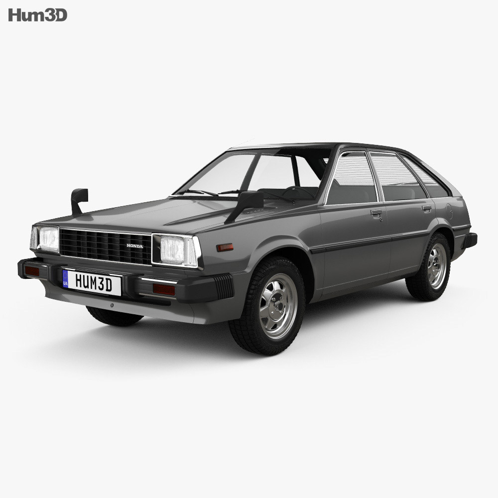 Honda Quint 1980 3D 모델 