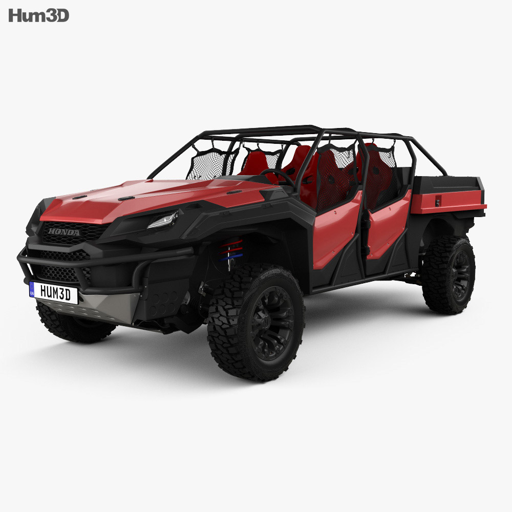 Honda Rugged Open Air Vehicle 2020 3d model