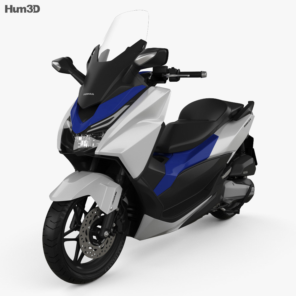 Honda Forza 125 2015 Modelo 3D