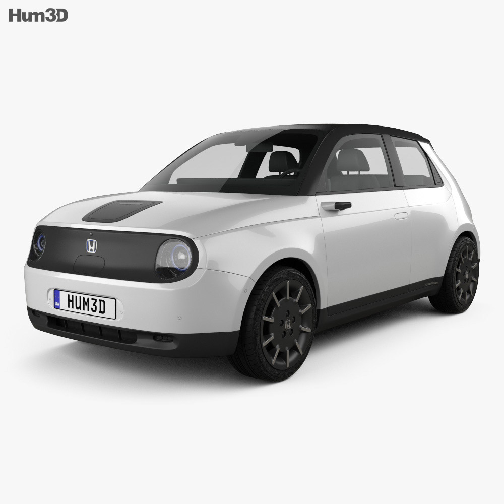 Honda e 2020 3D 모델 