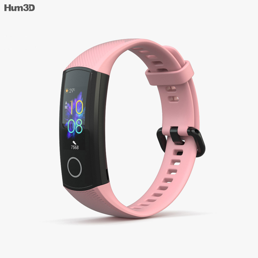 Honor Band 5 Pink Modello 3D