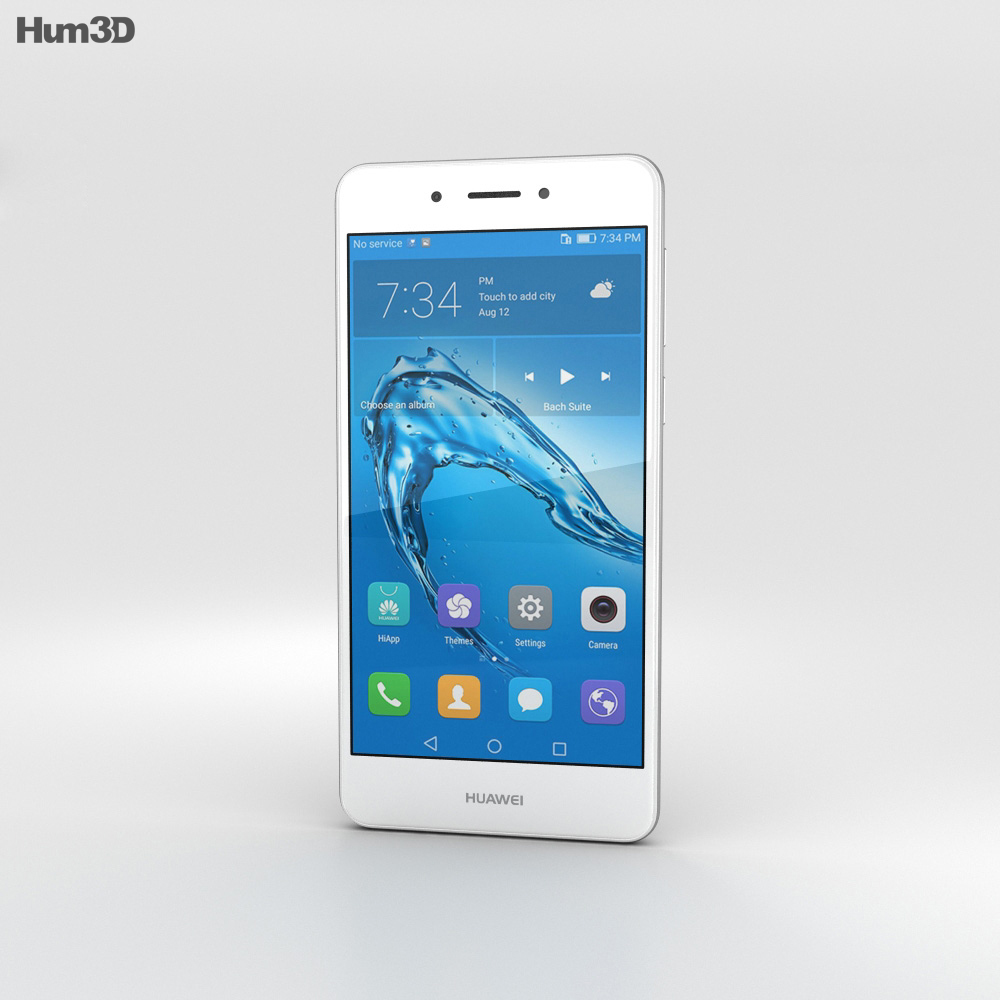 Huawei Enjoy 6s Silver 3D модель
