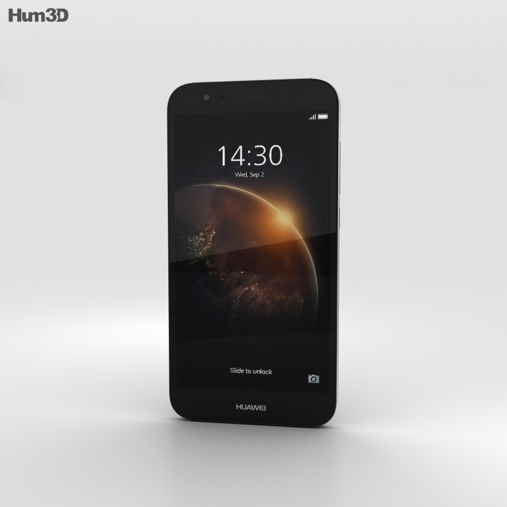 Huawei G8 Preto Modelo 3d