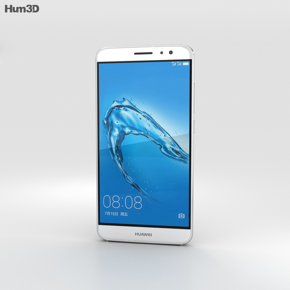 Huawei G9 Plus Silver Modelo 3D