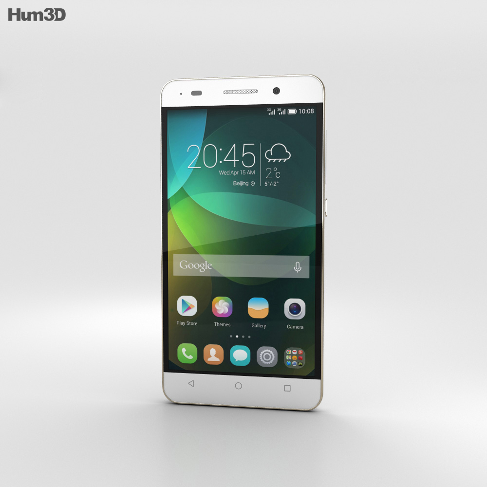 Huawei Honor 4C White 3d model