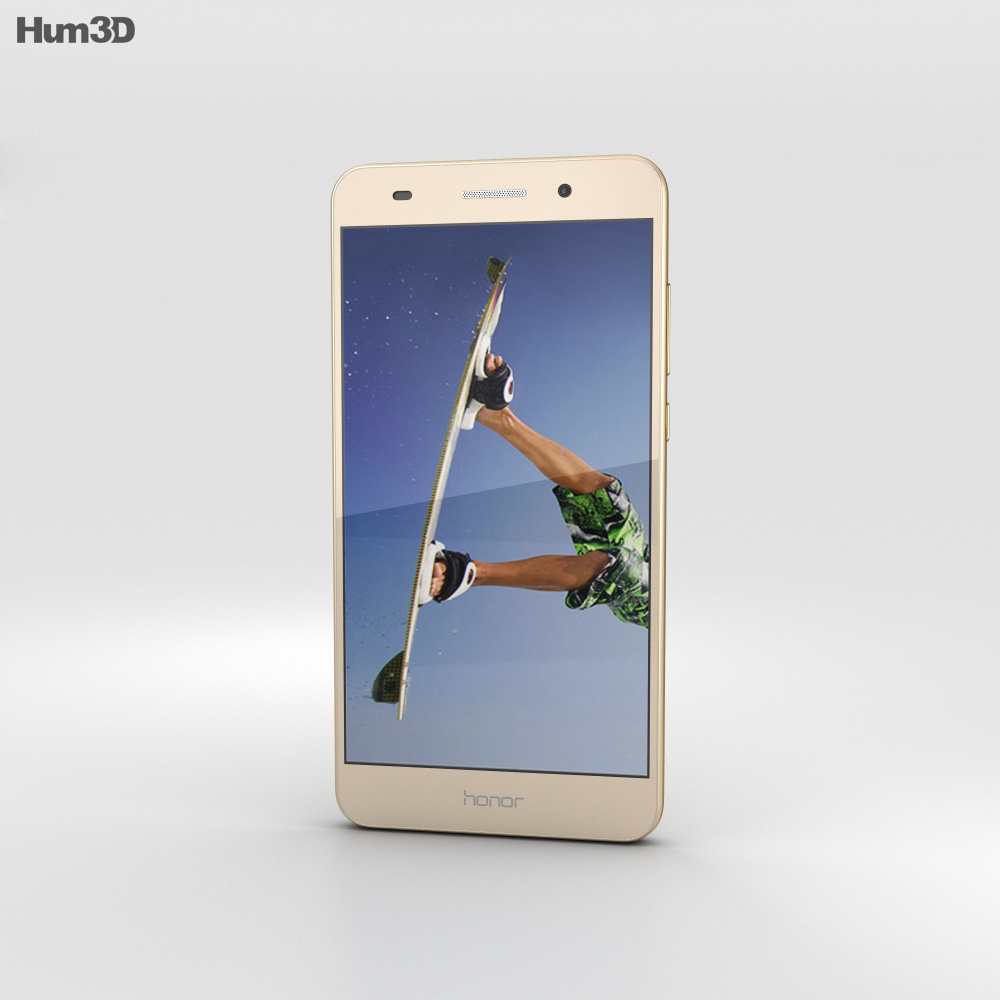 Huawei Honor 5A Gold 3d model