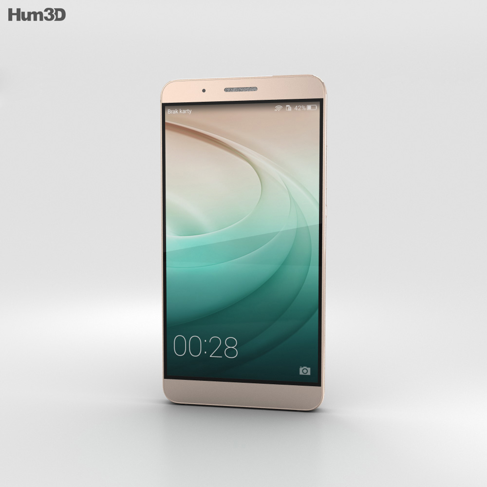 Huawei Honor 7i Gold 3D-Modell