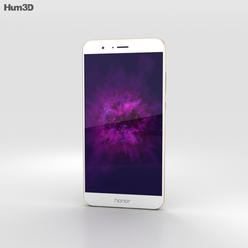 Huawei Honor 8 Pro Gold Modello 3D