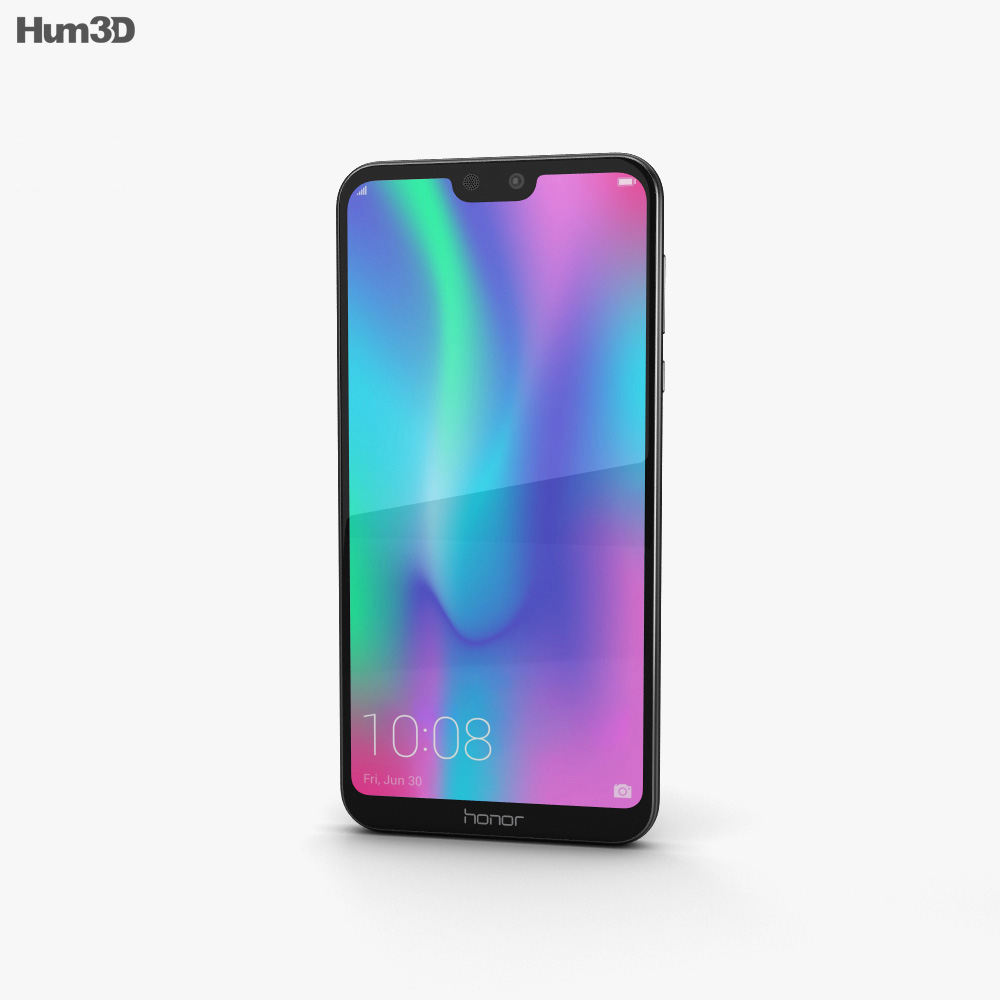 Huawei Honor 9N 黒 3Dモデル