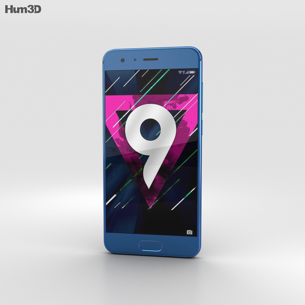 Huawei Honor 9 Sapphire Blue 3D модель