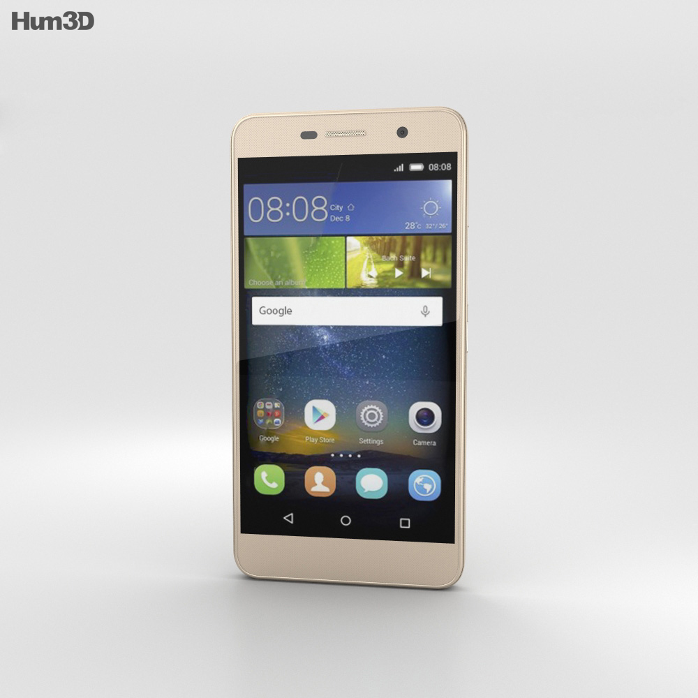 Huawei Honor Holly 2 Plus Gold 3Dモデル