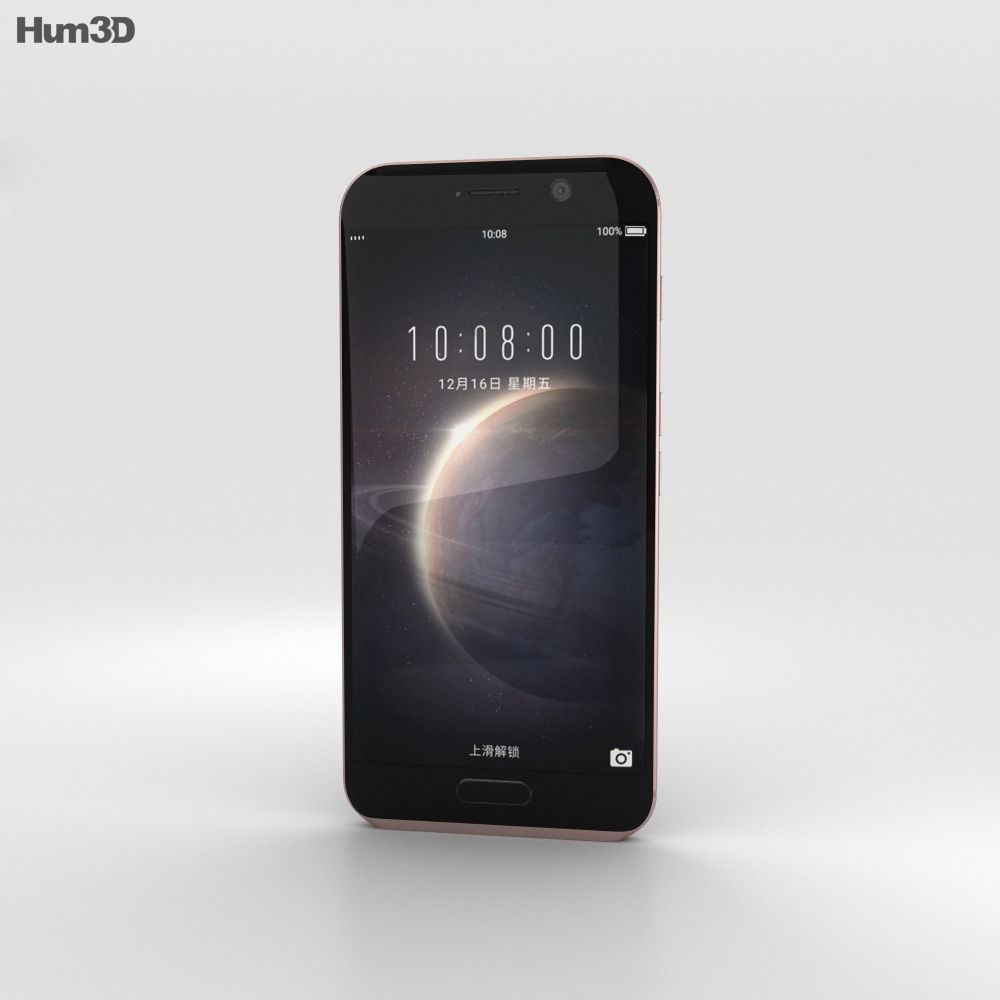 Huawei Honor Magic Golden Black 3D-Modell