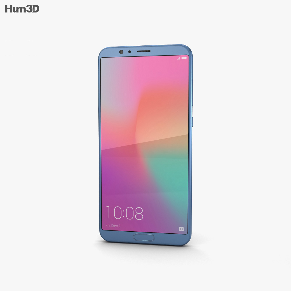 Huawei Honor View 10 Navy Blue Modelo 3D