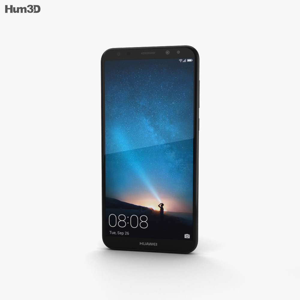 Huawei Mate 10 Lite Graphite Black Modello 3D