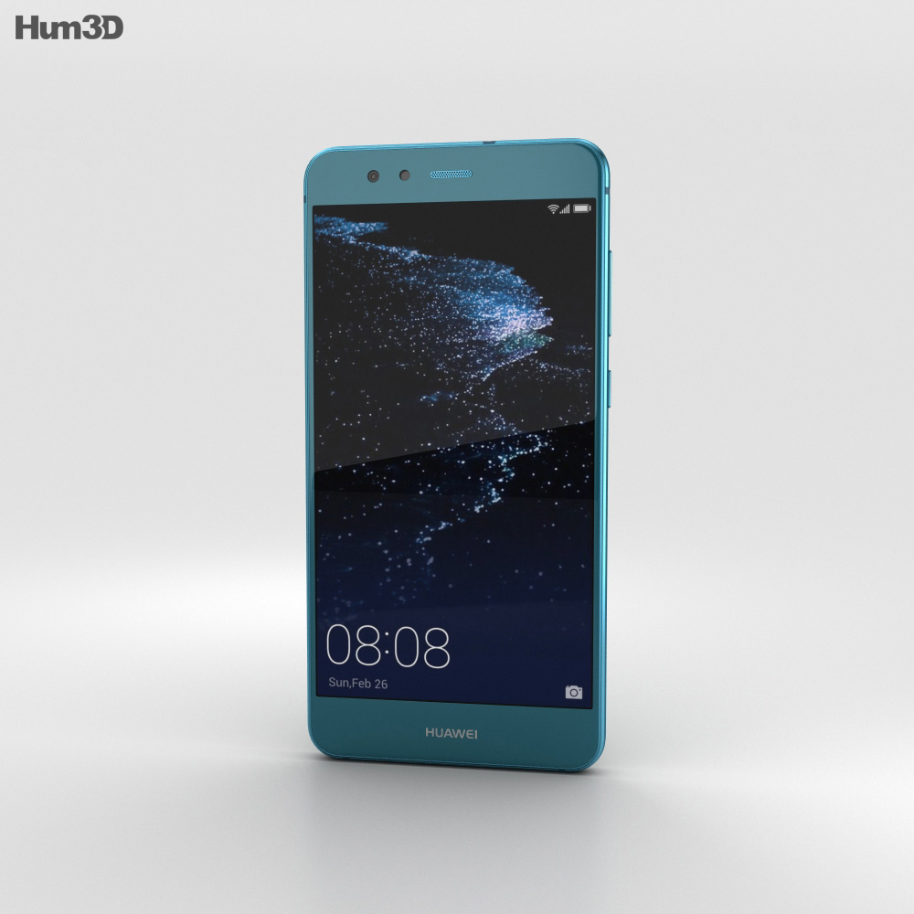 Huawei P10 Lite Sapphire Blue Modelo 3d