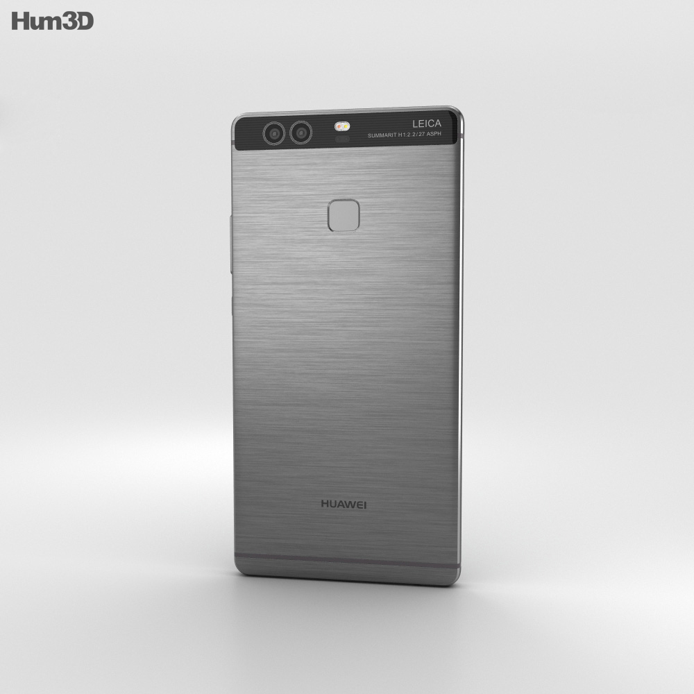 Huawei P9 Plus Quartz Grey 3Dモデル ダウンロード