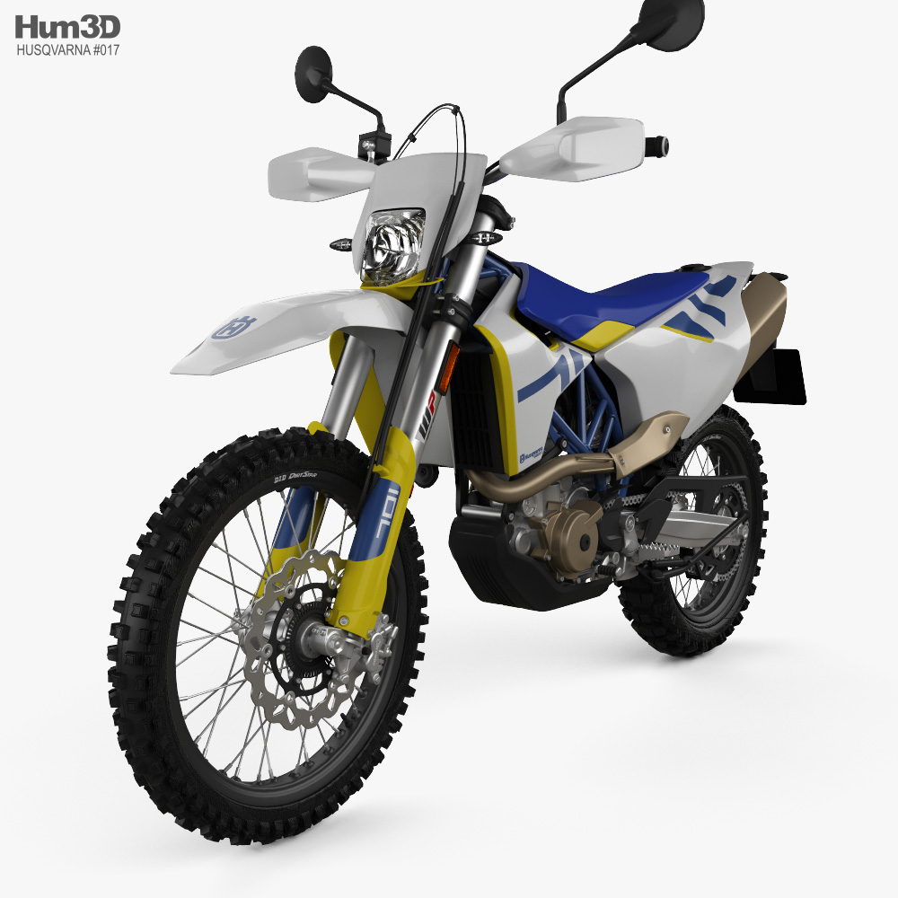 Husqvarna 701 Enduro 2020 3D 모델 