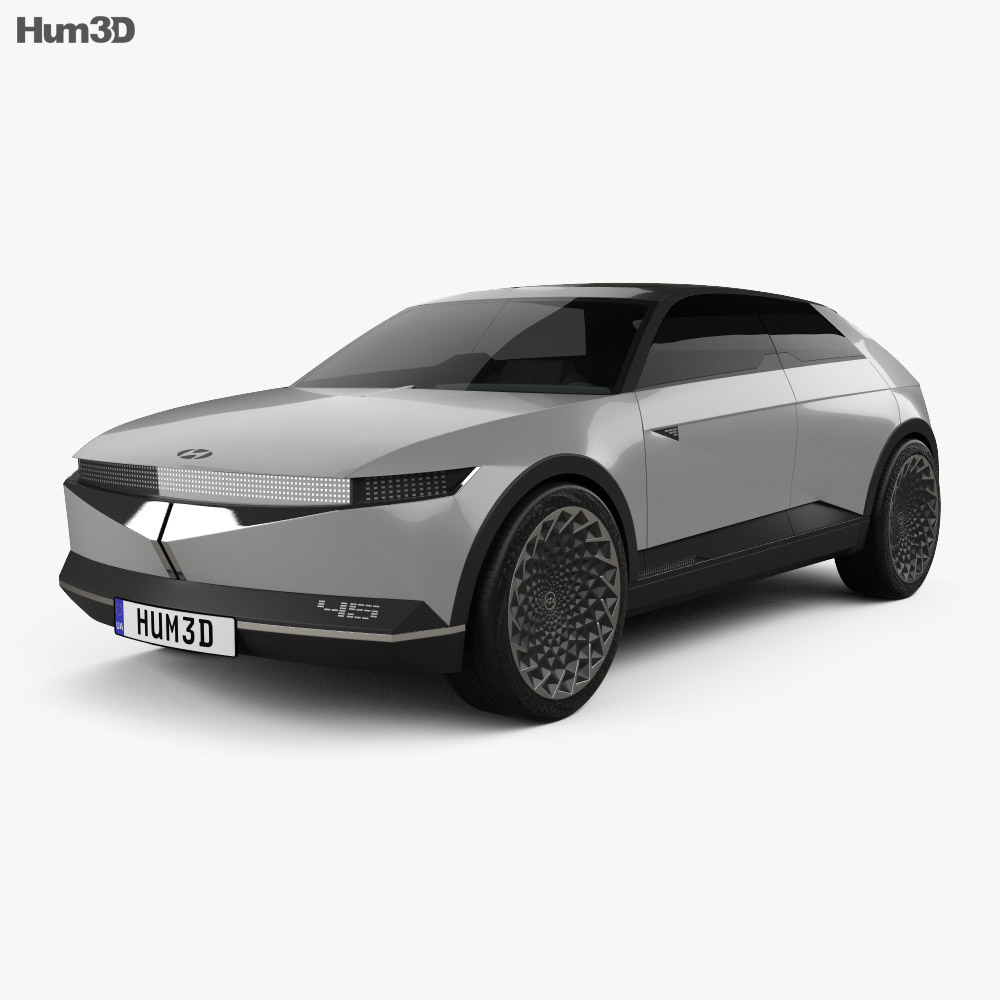 Hyundai 45 EV 2019 3D模型