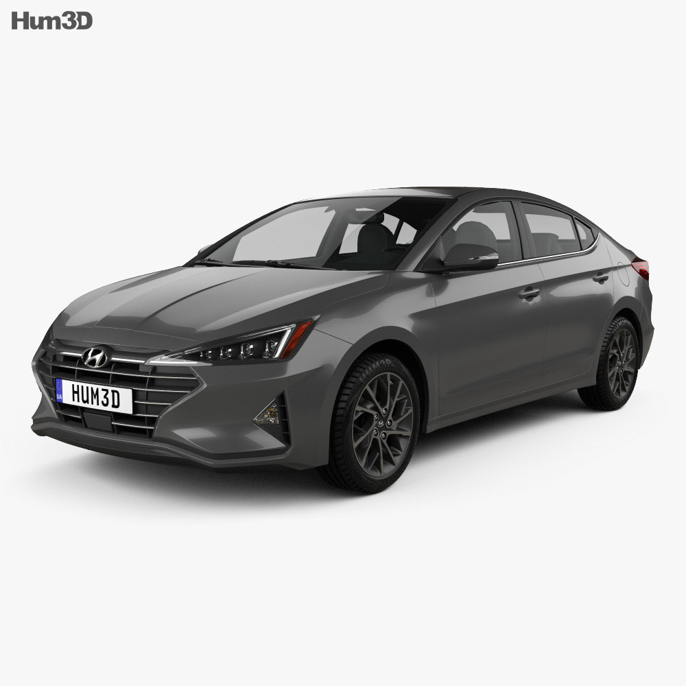 Hyundai Elantra Limited 2022 Modello 3D