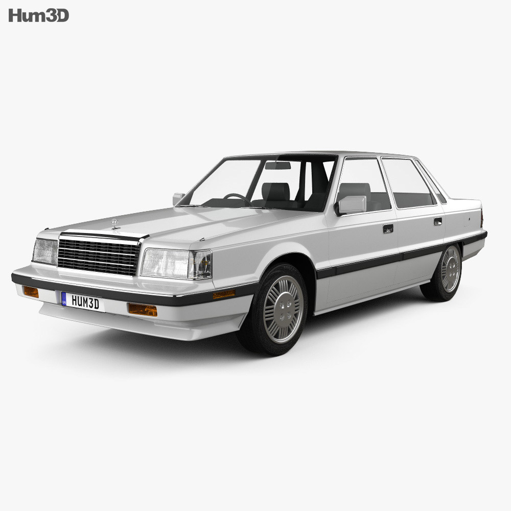 Hyundai Grandeur 1992 3D-Modell